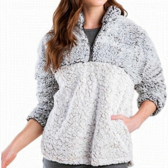 Thread & Supply Half-Zip Sherpa - Picture 1 of 8